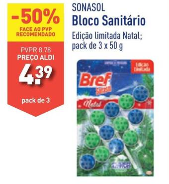 ALDI SONASOL Bloco Sanitário promoção