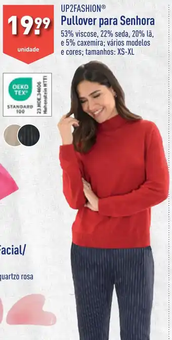 ALDI UP2FASHION Pullover para Senhora promoção