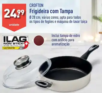 ALDI CROFTON Frigideira com Tampa promoção