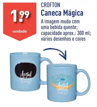 ALDI CROFTON Caneca Mágica promoção