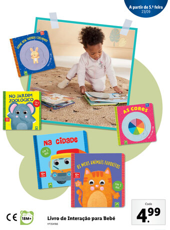 Lidl Livro de Interação para Bebé promoção