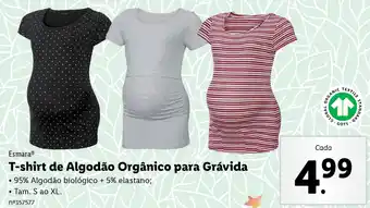 Esmara T-shirt Algodão Orgânico para Grávida