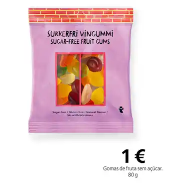 Flying Tiger Gomas de Fruta sem Açúcar 80g promoção