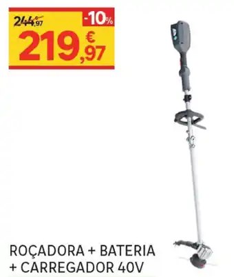 Roçadora + Bateria + Carregador 40v
