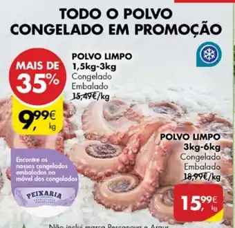 POLVO LIMPO 1,5kg-3kg Congelado