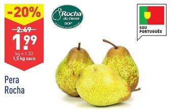 ALDI Pera Rocha 1,5kg promoção