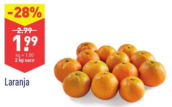ALDI Laranja 2kg promoção