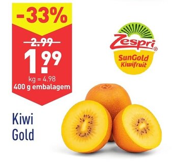 ALDI Kiwi Gold promoção