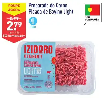 ALDI Preparado de Carne Picada de Bovino Light 500g promoção