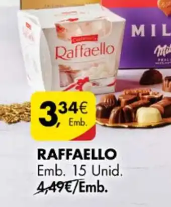 RAFFAELLO Emb. 15 Unid.