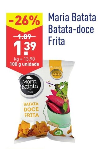 ALDI Maria Batata Batata-doce Frita 100g promoção