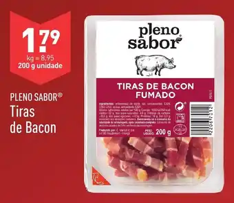 ALDI Pleno Sabor Tiras de Bacon 200g promoção