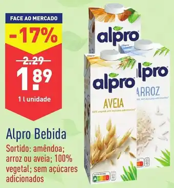 ALDI Alpro Bebida 1L promoção