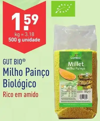 ALDI Gut Bio Milho Painço Biológico 500g promoção