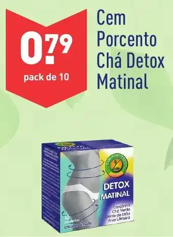 ALDI Cem Porcento Chá Detox Matinal promoção
