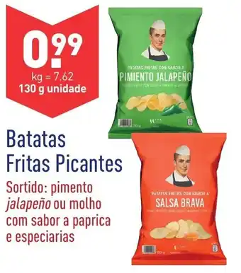 ALDI Batatas Fritas Picantes 130g promoção