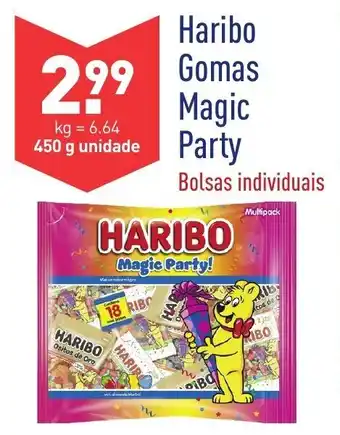 ALDI Haribo Gomas Magic Party 450g promoção
