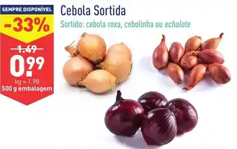 ALDI Cebola Sortida 500g promoção