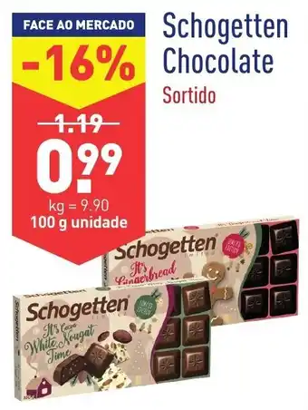 ALDI Schogetten Chocolate 100g promoção