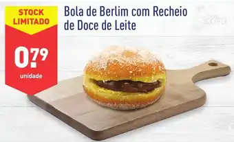 BOla de Berlim com Recheio de Doce de Laite