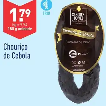 ALDI Chouriço de Cebola 180g promoção