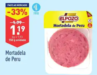 ALDI Mortadela de Peru 150g promoção