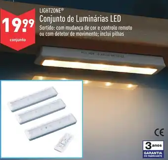 ALDI Lightzone Conjunto de Luminárias LED promoção