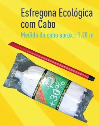 ALDI Esfregona Ecológica com Cabo 1,20m promoção