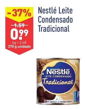 ALDI Nestlé Leite Condensado Tradicional 370g promoção