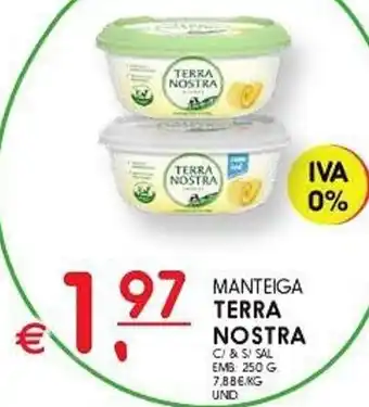 Meu Super MANTEIGA TERRA NOSTRA emb. 250g promoção