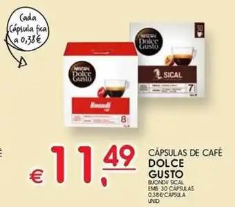 Meu Super CÁPSULAS DE CAFÉ DOLCE GUSTO EMB. 30 cápsulas promoção