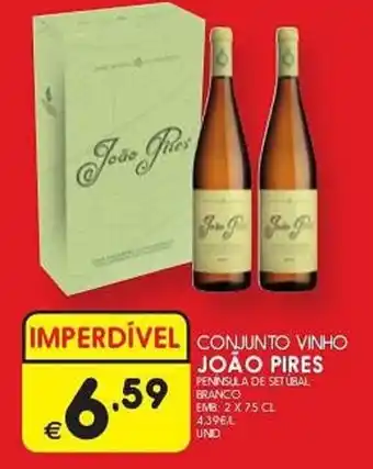Meu Super CONJUNTO VINHO JOÃO PIRES promoção