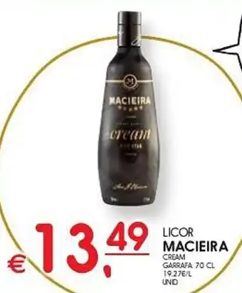 Meu Super LICOR MACIEIRA GARRAFA 70 CL promoção