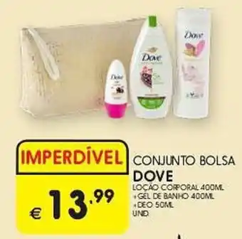 Meu Super CONJUNTO BOLSA DOVE promoção