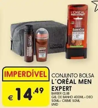 Meu Super CONJUNTO BOLSA L'ORÉAL MEN EXPERT promoção