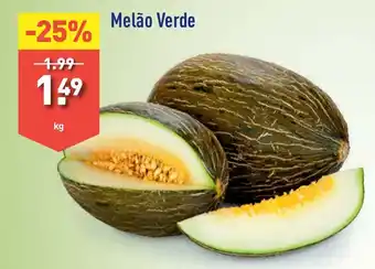 ALDI Melão Verde kg promoção