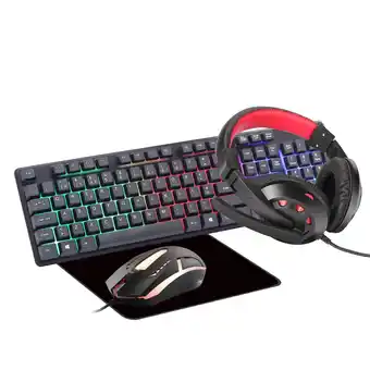 Continente Conjunto gaming 4 em 1 com usb promoção