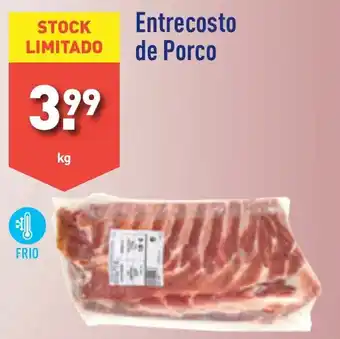 ALDI Entrecosto de Porco kg promoção