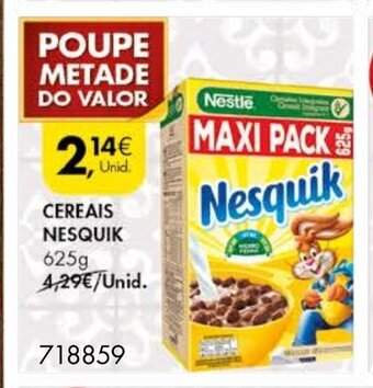 Pingo Doce Cereais Nesquik 625g promoção