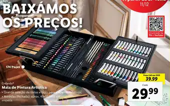 Lidl Crelando Mala de Pintura Artística promoção