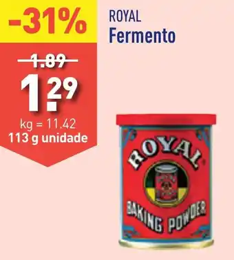 ROYAL Fermento 113g unidade