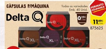 Pingo Doce Cápsulas P/Máquina Delta Q promoção