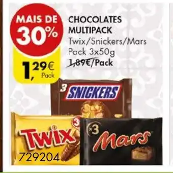 Pingo Doce Chocolates Multipack promoção