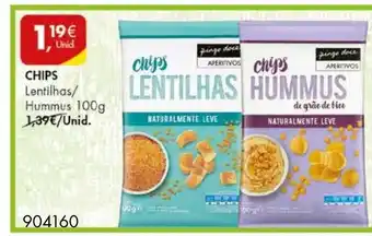 Pingo Doce Chips 100g promoção