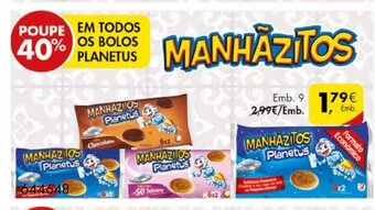 Pingo Doce Manhãzitos Planetus promoção