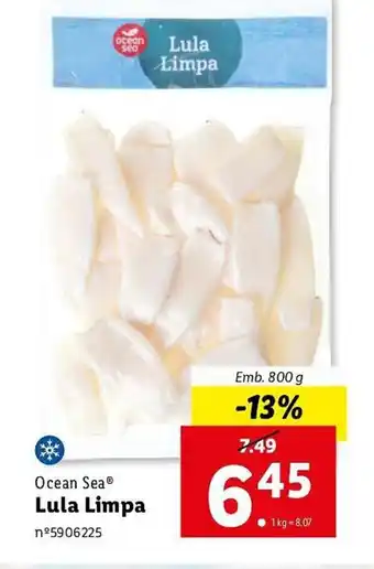 Lidl Ocean Sea Lula Limpa Emb. 800 g promoção