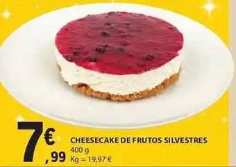 E.Leclerc CHEESECAKE DE FRUTOS SILVESTRES 400 g promoção