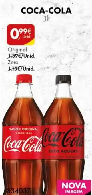 Pingo Doce Coca-cola Original/Zero 1lt promoção