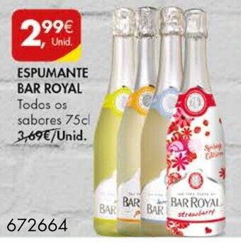 Pingo Doce Espumante Bar Royal 75cl promoção