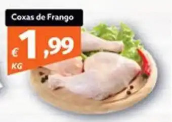 Roque Supermercados Coxas de Frango KG promoção